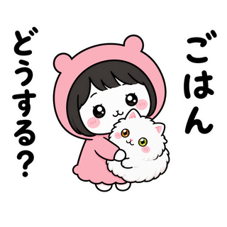 カナコとチョンのスタンプ1