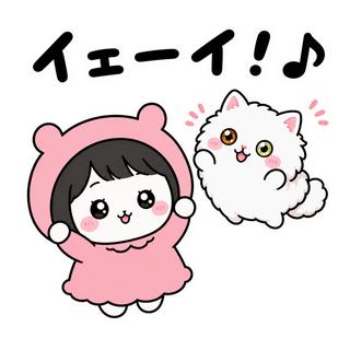 カナコとチョンのスタンプ4